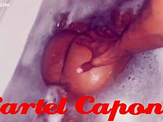 cartel capone's monster black cock in the shower