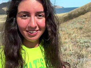 Stranger took me for anal pounding in the mountains under open sky