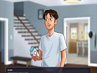 Horny Mature Stepmom and Friend Fuck Stepson in Missionary