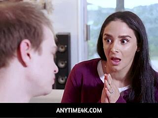 Chloe Cherry's Phone Addiction Leads To Intense Pleasures With Stepbrother