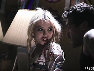 Small hands ravaging Abella Danger's pussy with fingering and licking