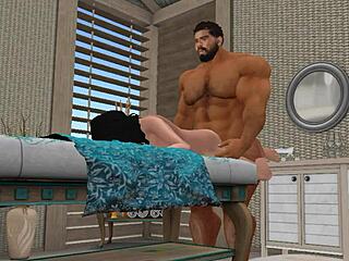 handsome hunk cam heyward's huge dick massage 😘