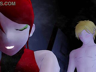 Jaune and Pyrrha dive into intense anal action in wild hentai scene. No holding back!