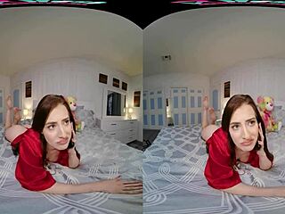 Vrhush Sexy Aubree Valentine Gets Creampied In Cowgirl