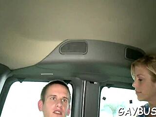 Sexy Homosexual Gives Lusty Blowjob To Hunk