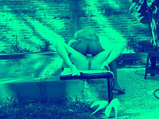 Latina couple explores crossdressing in public