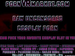 Jade presley fucks pussy in assassins creed cosplay!