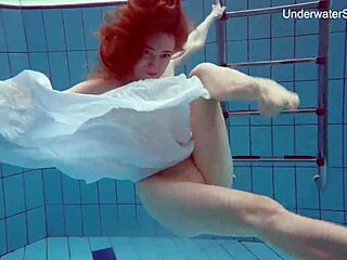 Big Ass And Tits Brunette Babe Diana Poses Nude By Pool And Shower!