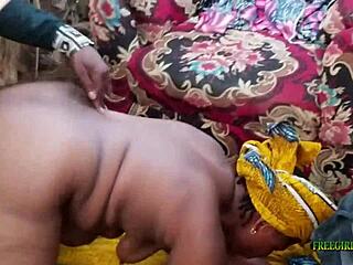 Village Woman Screams As Husband's Friend Fucks Her Hard!