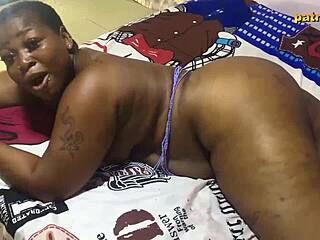 Patricia sacude su gran culo gordo para bbc negro