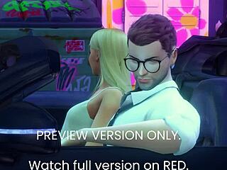 Feel The Passion In My Art Professor's Intimate 3D Lesson.