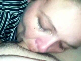 Why does the ex-wife suck and fuck her new man like a dirty cheating hoe every month?