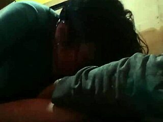 Antonio and Rosita share a loving moment together