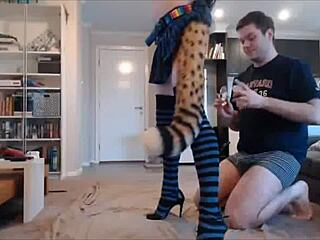 Sissy Feels Intense Training Pleasure