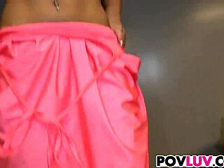 Blonde teen stacie andrews discovers the thrill of pov fucking with a monster cock in high definition