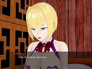 lets play as charming waitress in fun game 😊