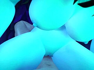 hey, that asmr night elf from wow is ridin cowgirl style for a romantic orgasm