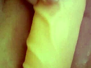 Rubbing my horny pussy intensely