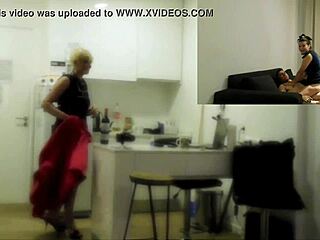 My stepsister can't hold back anymore and fucks my boyfriend passionately