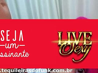 Live sexy show - Brazilian crossdresser with cameraman