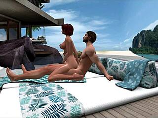 The House on the Beach Features Intimate Scenes