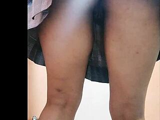 dulce totoro almost gets discovered, couldn't hold back the urge to touch herself.