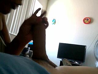 I watch her swallow after deepthroat blowjob in pro video