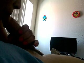 I watch her swallow after deepthroat blowjob in pro video