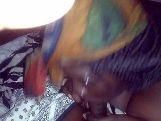 BBW's amazing deepthroat on monster cock surprises everyone