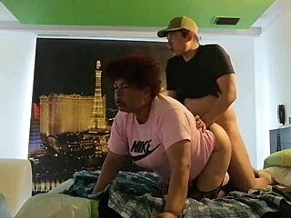 After the party, the milf craved cock in the hotel