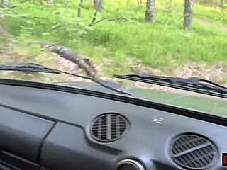 Picked Up Teen Girl, Drove to Forest, and Fucked Her Hard Doggy Style