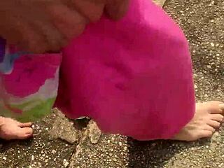 Img 9345 Mov showcases feet fetish in a casual setting