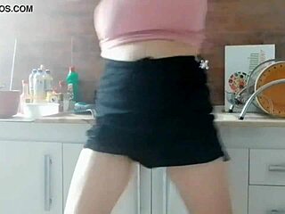 Stella Still Dances Seductively for Fabinho Costha, Ripping Clothes to Reveal Big Tits and Ass