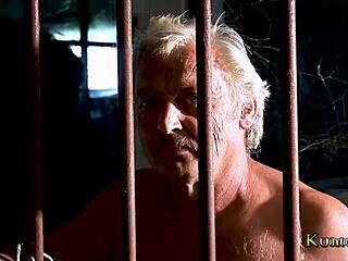 Kumalott! Super Old Perverted Grandpa Gets Wild Stable Blowjob!