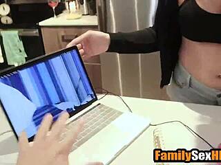 Pranking Fat Ass Step Sister Leads To Hardcore Fucking In Quarantine