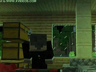 Spiderman Pounds Mariano Rajoy Hard in Minecraft Scene