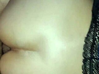 Milf couple enjoys anal creampie fucking