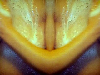 milf in shower, sensual massage with slow motion and mirror views