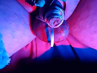 Bound slave surrenders to cock in extreme bondage fetish.