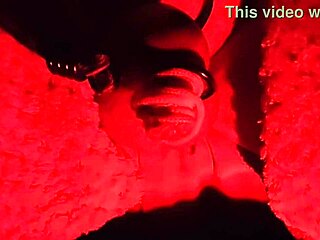 Bound slave surrenders to cock in extreme bondage fetish.