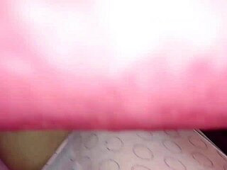 Stepbrother fucks stepsister under the sheets while families are away