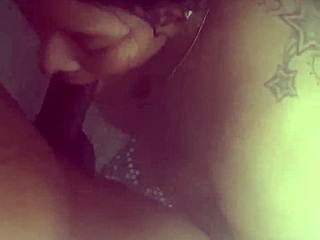 My cousin sucking my dick in the shower