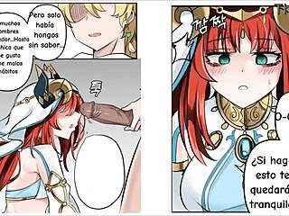 18 a flower that blooms in the smoke genshin impact comic dub