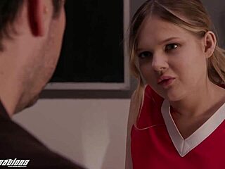Ever wonder why blonde teen cheerleader Coco Lovelock went cock crazy in class?