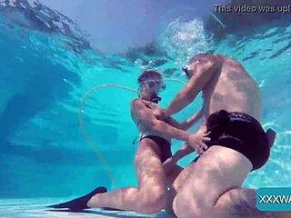 Underwater hardcore sex with Minnie Manga at the pool. Her blowjobs are just unreal!