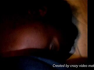 amateur black couple gets down to some screwing