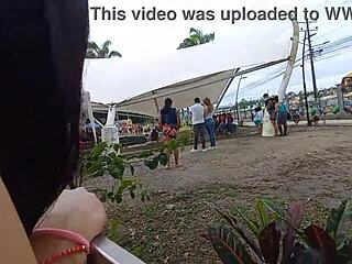 I Find A Sexy Milf In The Park For Amateur Sex.