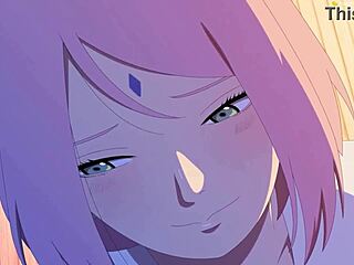 ساكورا تتألق في مشهد هنتاي خام ساخن