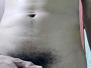 Young Twink Plays Solo With Tattoos At Home