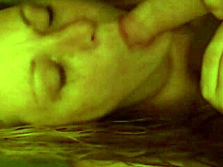 Wifey Delivers Intense Quickie Blowjob Before Bed
